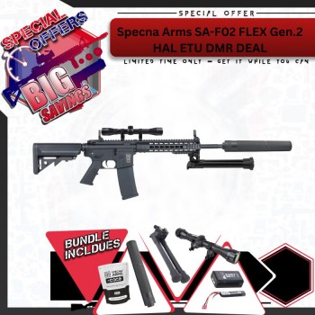 Specna Arms SA-F02 FLEX Gen.2 HAL ETU DMR Bundle Deal